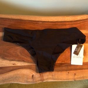 Rip curl Black Cheeky Bikini Bottoms - never worn
